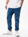 Spodnie Jeans Jogger męskie Jigga Wear Crown Pool Blue jasne niebieskie