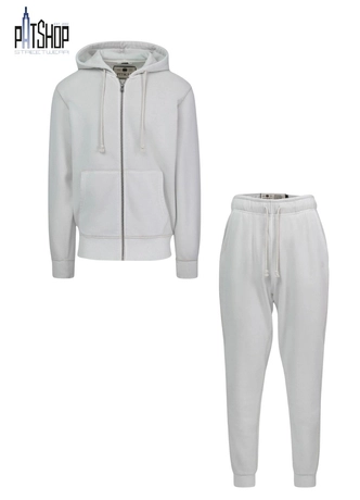 Komplet dresowy męski Pit Bull Hackett biały