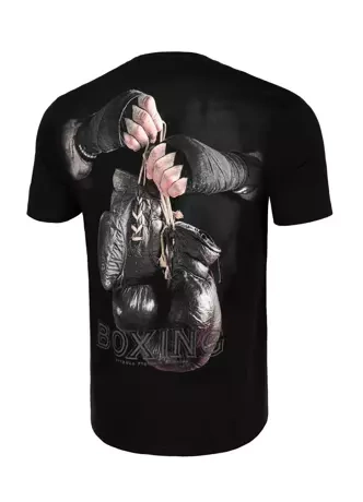 Koszulka męska T-Shirt Pit Bull Boxing FD czarna