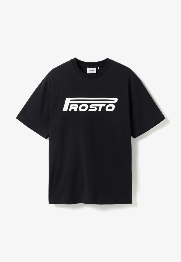 Koszulka męska t-shirt Prosto Pneumatic czarna