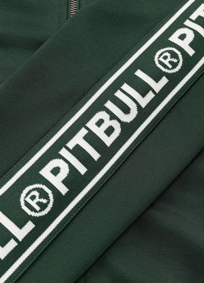 Komplet dresowy Pit Bull Oldschool Tape Logo zielony