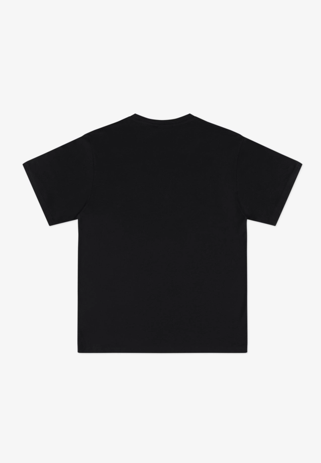 Koszulka męska t-shirt Prosto Shield czarna