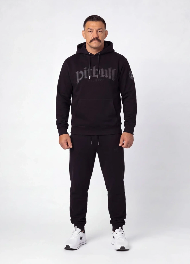Bluza męska z kapturem Pit Bull Taylor czarna