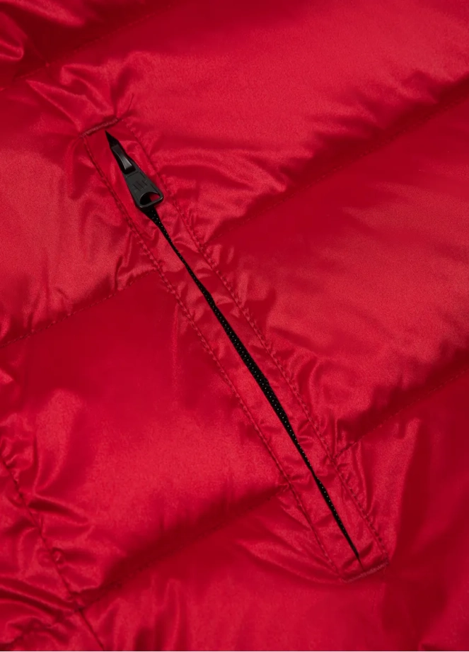 Kurtka zimowa męska Pit Bull Barles Ribstop czerwony