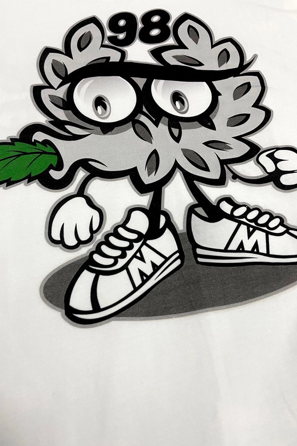 Koszulka męska t-shirt Mass Dnm Mr. Nice Guy biała