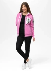 Bluza damska z kapturem ZIP Pit Bull Ruffina PB różowa