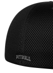 Czapka z daszkiem Full Cap Mesh Pit Bull Tyrian czarna