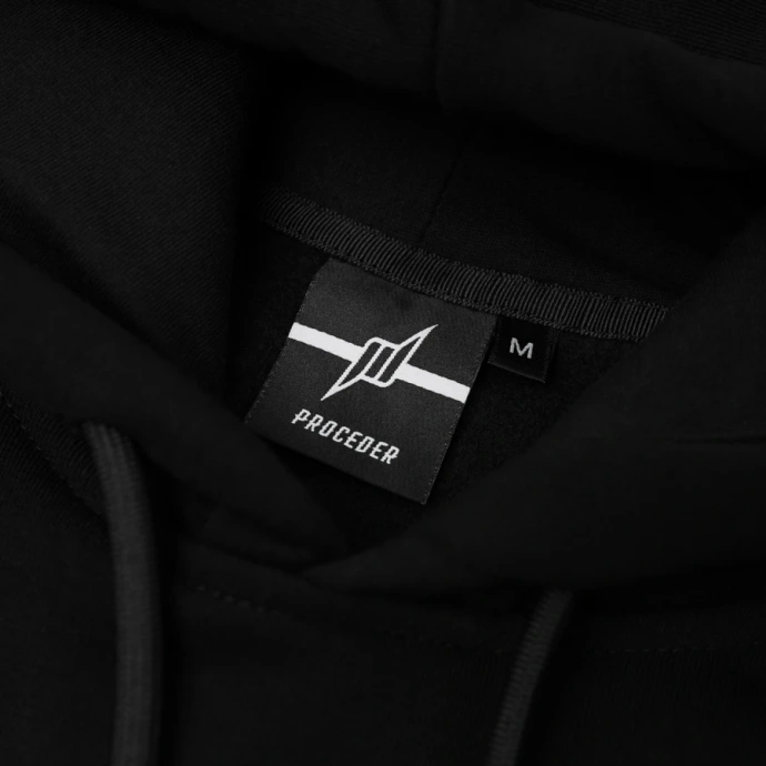 Bluza męska z kapturem Chada Proceder Ferment czarna