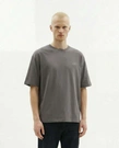 Koszulka męska t-shirt oversize Prosto Big Log Infinity ciemno szara