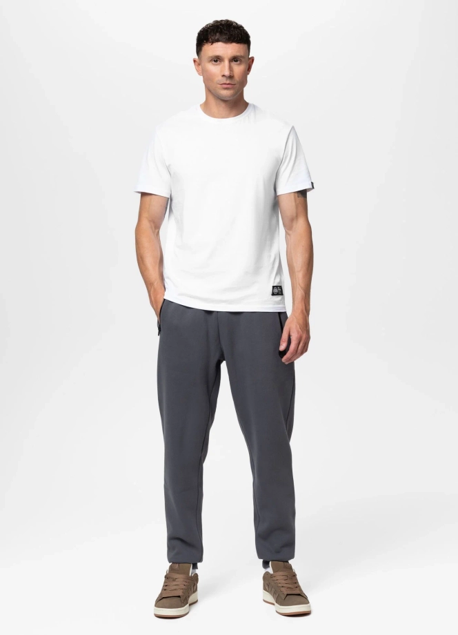 Spodnie męskie dresowe Pit Bull Hatton 25 grafitowe