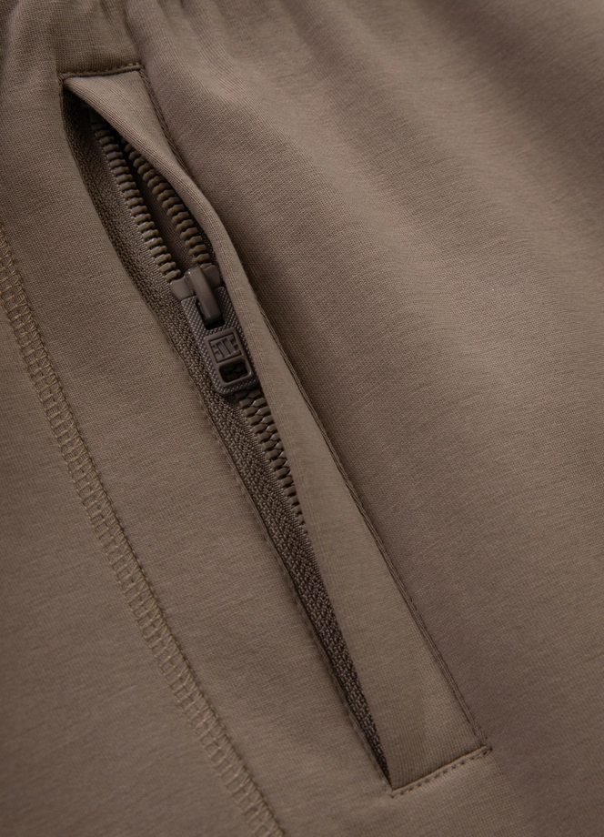 Spodnie męskie dresowe Pitbull Pit Bull Sampson taupe