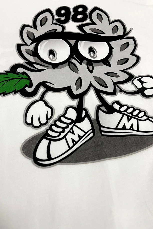 Koszulka męska t-shirt Mass Dnm Mr. Nice Guy biała