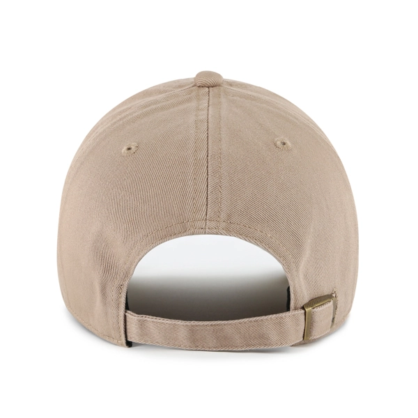Czapka z daszkiem 47 Brand Los Angeles Dodgers Ballpark Clean Up jasno brązowa