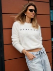 Sweter damski Olavoga PAUSE ecru