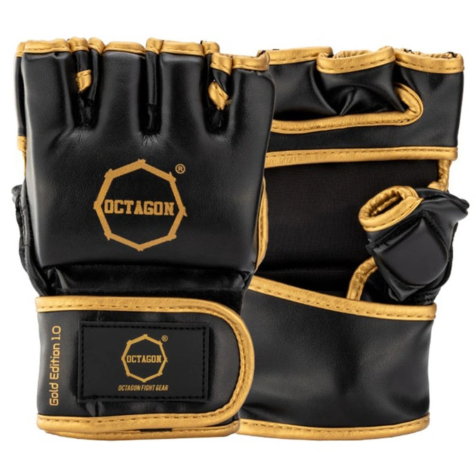 Rękawice MMA Octagon Gold Edition 1.0 czarne