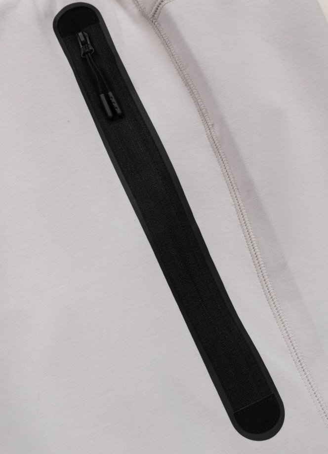 Komplet męski dresowy krótki Pitbull Pit Bull Dogwood złamana biel