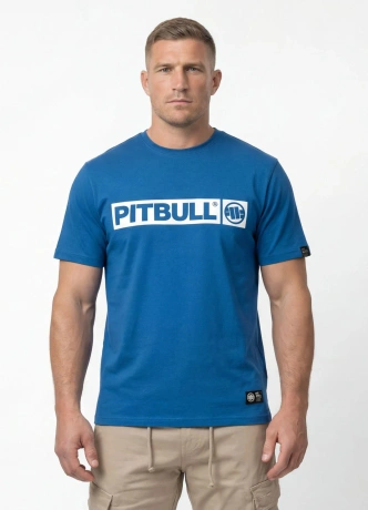 Koszulka męska T-Shirt Pitbull Hilltop niebieska