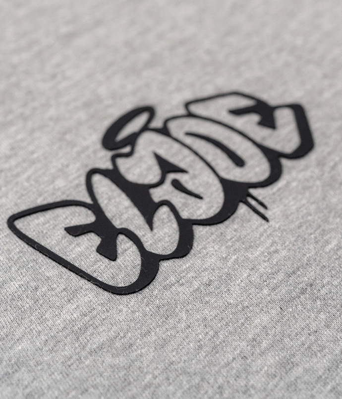 Koszulka męska T-shirt Elade throw up 3D szara