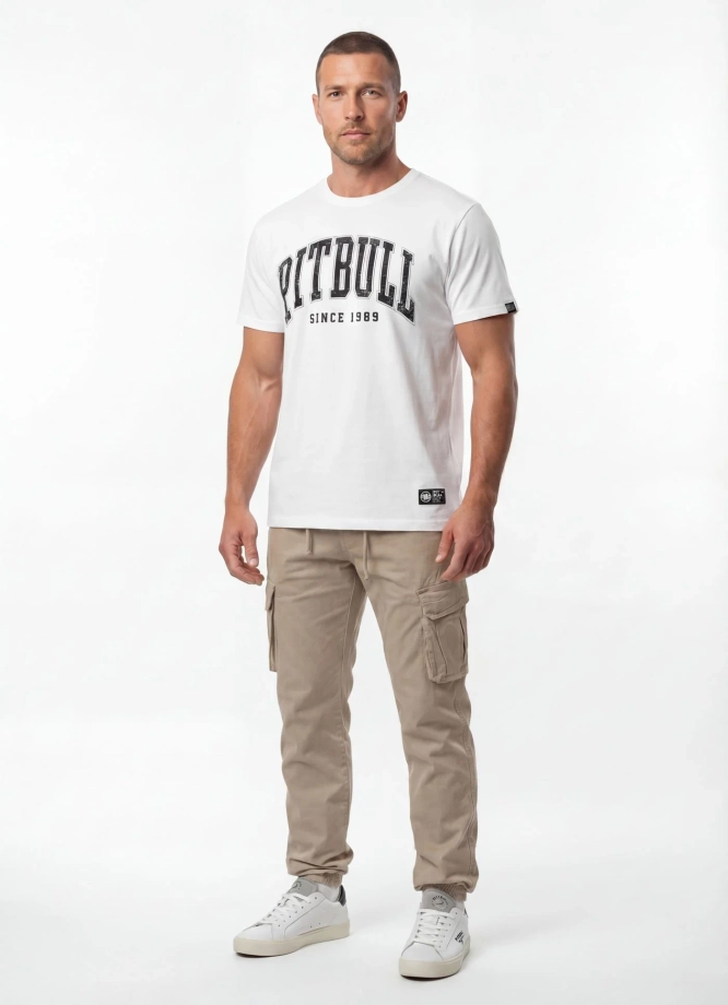 Koszulka męska T-Shirt Pitbull West Coast Norton biały