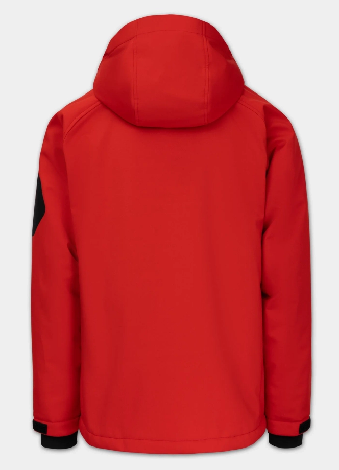 Kurtka męska zimowa Pit Bull Softshell Rockfish 25 czerwona