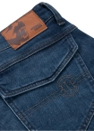 Spodenki szorty jeans bojówki męskie Pitbull Navy Wash Longspur granatowe