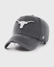 Czapka z daszkiem 47 Brand Texas Longhorns Weathered Clean Up grafitowa