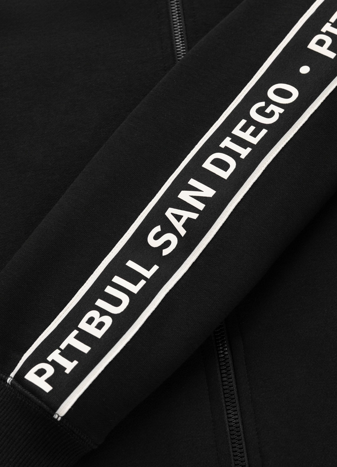 Bluza męska rozpinana Pit Bull Nexus czarna