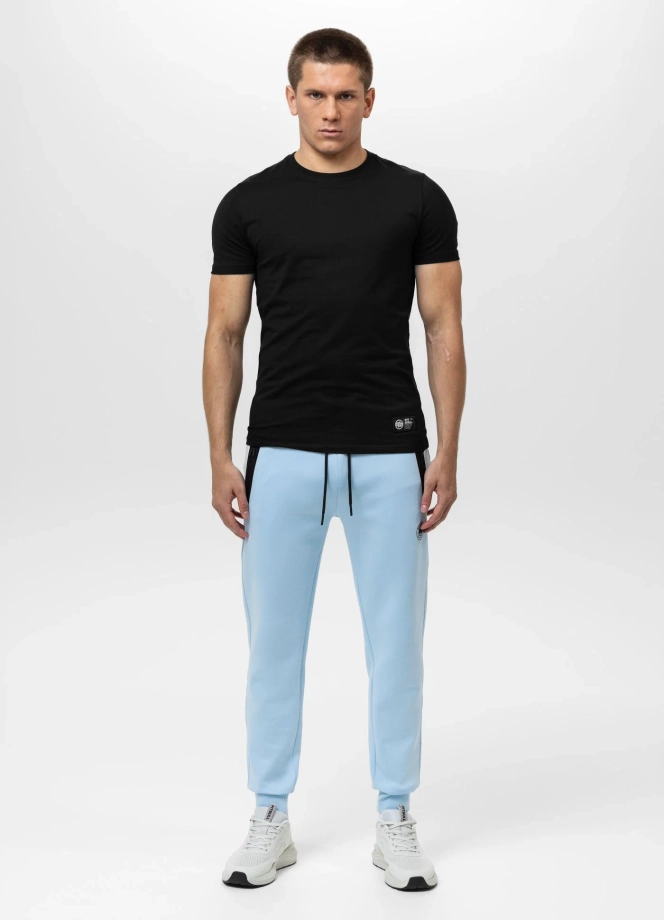 Spodnie męskie dresowe Pit Bull Dogwood 25 jasno niebieskie