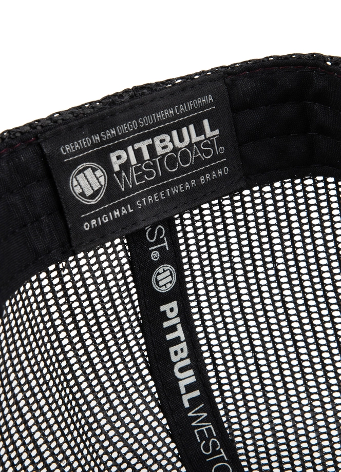 Czapka z daszkiem Snapback Mesh Pit Bull Pitbull Dogs camo/czarna