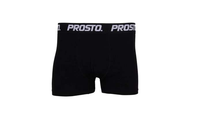 Bokserki męskie Prosto Klasyk zestaw 3Pack czarne