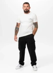 Koszulka męska T-Shirt Pit Bull Pitbull USA CAL Slim Fit biała