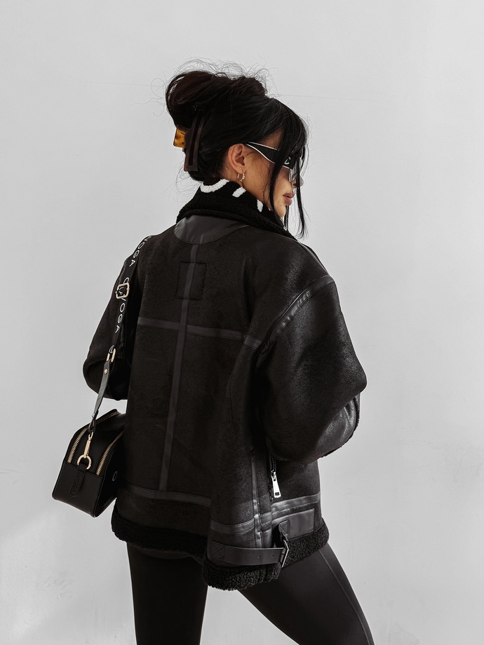 Kurtka zimowa damska Olavoga Lennox czarna