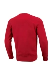 Bluza meska Pitbull Pit Bull Hilltop Terry crewneck czerwona