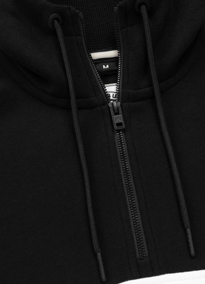 Bluza męska z kapturem Pit Bull Gibson czarno/szara