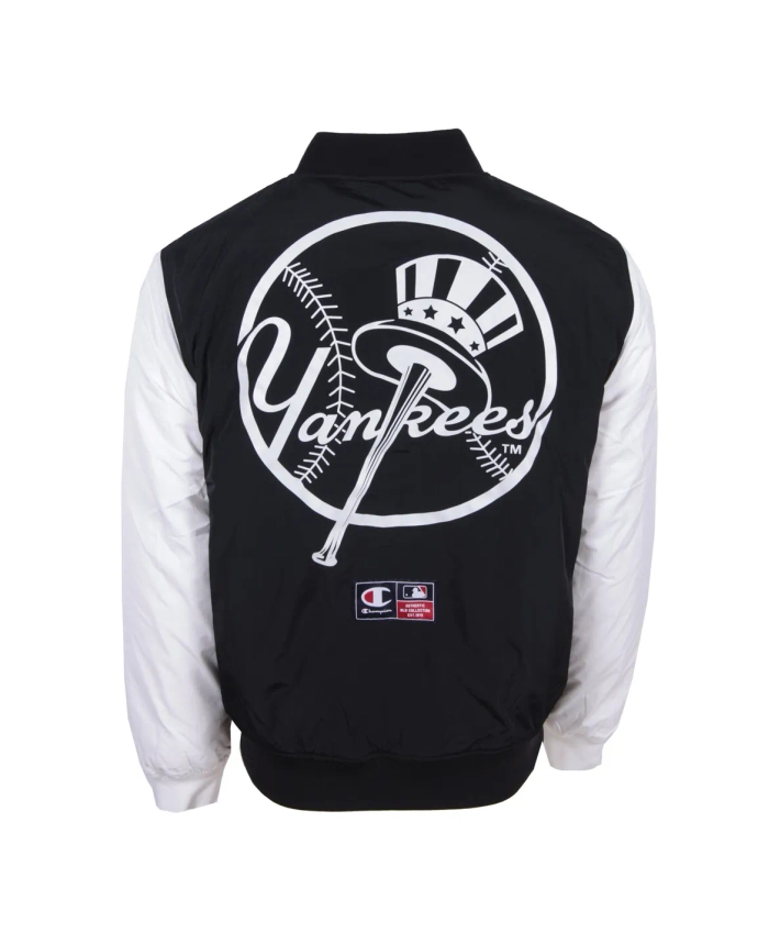 Kurtka przejściowa wiosenna Champion Bomber Jacket New York Yankees czarna