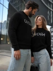 Sweter męski Olavoga VILLA czarny