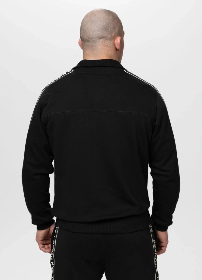 Bluza męska rozpinana Pit Bull Nexus czarna