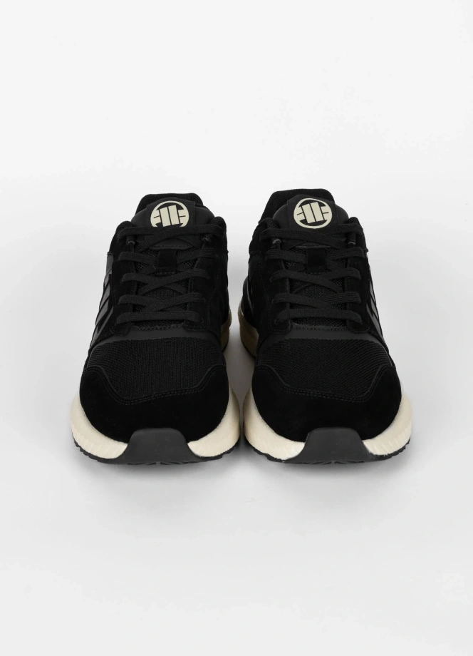 Buty sportowe sneakersy męskie Pit Bull Encino czarne