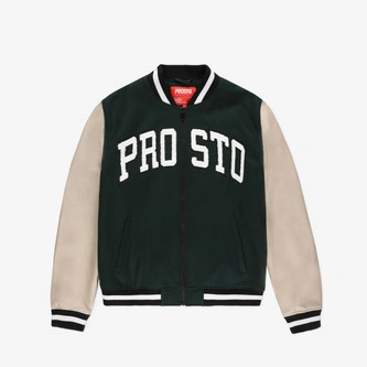 Kurtka męska przejściowa wiosenna Prosto Klasyk Jacket College Green zielona