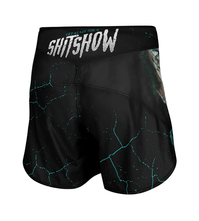 Spodenki szorty MMA Legion Octagon Shitshow czarne
