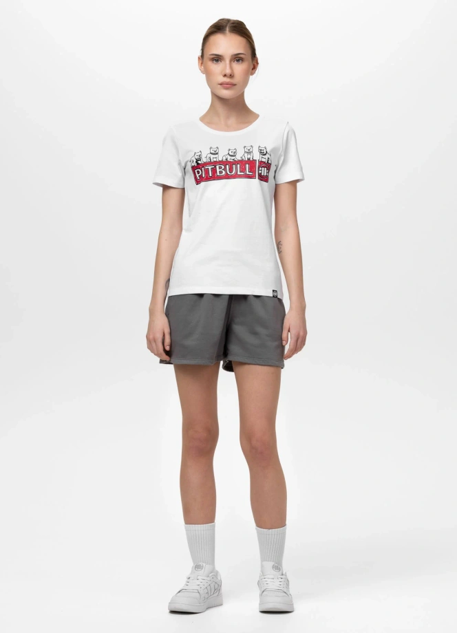 Koszulka t-shirt damska Pit Bull Pitbull Softbite biała