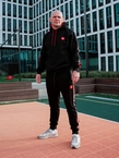 Bluza z kapturem Środowisko Miejskie CLS Mini Red czarna