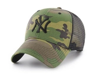 Czapka z daszkiem 47 Brand MLB Trucker New York Yankees Camo Branson Mesh