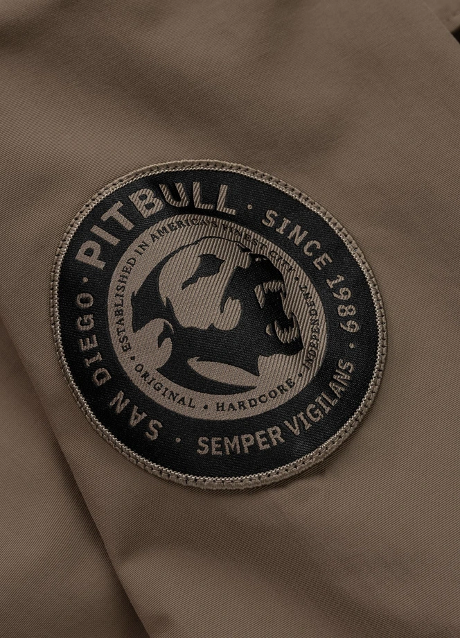 Kurtka męska przejściowa Pit Bull Meandro brązowa