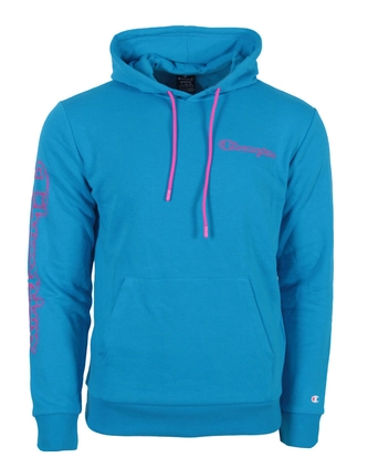Bluza męska z kapturem Champion Montana hooded niebieska