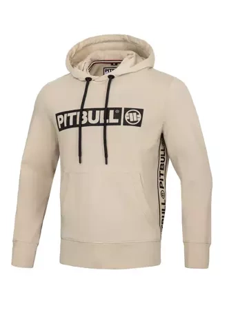 Bluza męska Pitbull Brighton Pit Bull hooded beżowa