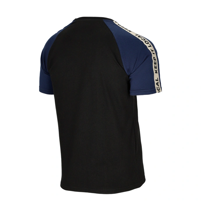 Koszulka męska T-shirt Patriotic P Keep It Tapes czarna/granatowa