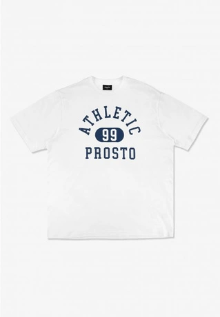 Koszulka męska t-shirt Prosto Athletic biała
