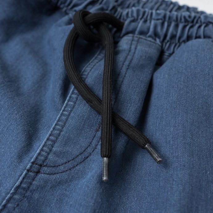 Spodnie męskie jogger jeans Dudek P56 Mini niebieskie