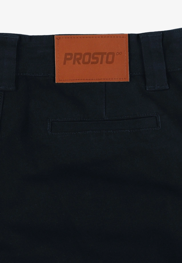 Spodnie męskie Jeans Regular Prosto Petrol granatowe